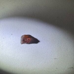 R010 - 1 Small pink/red rough sapphire crystal